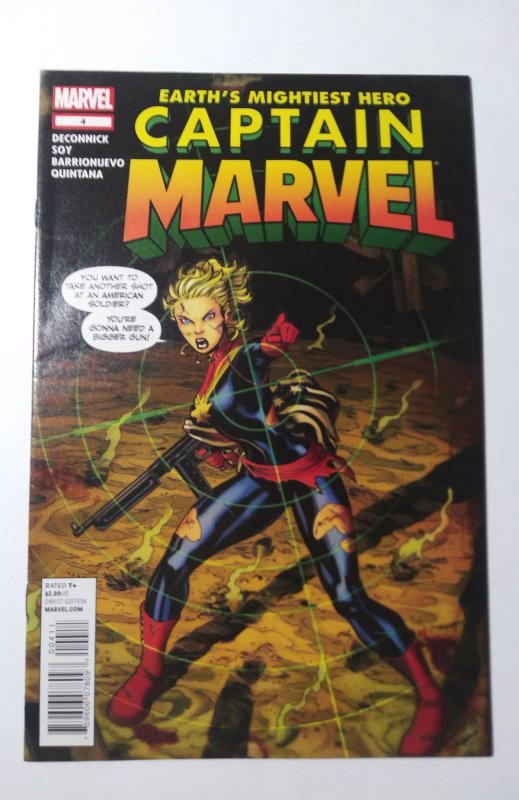 Captain Marvel #4  (2012) !!! $4.99 UNLIMITED SHIPPING !!!