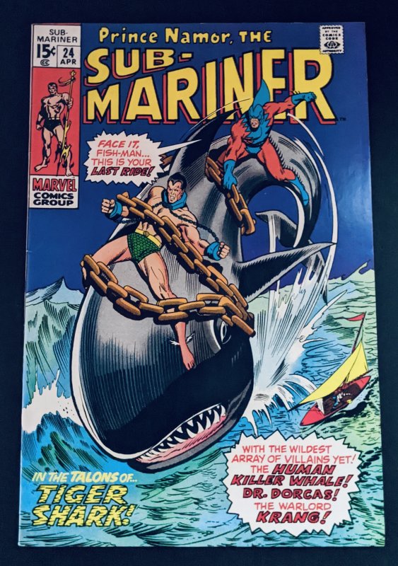 Sub-Mariner #24. (1970) VF+