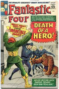 FANTASTIC FOUR #32, VG/FN, Invincible Man, Jack Kirby, 1961, more in store, QXT