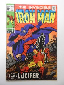 Iron Man #20 (1969) VG Condition moisture stain
