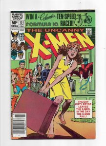 The Uncanny X-Men #151 Newsstand Edition (1981) FN