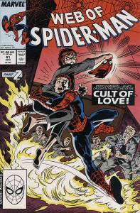 Web of Spider-Man, The #41 VG ; Marvel | low grade comic Peter David