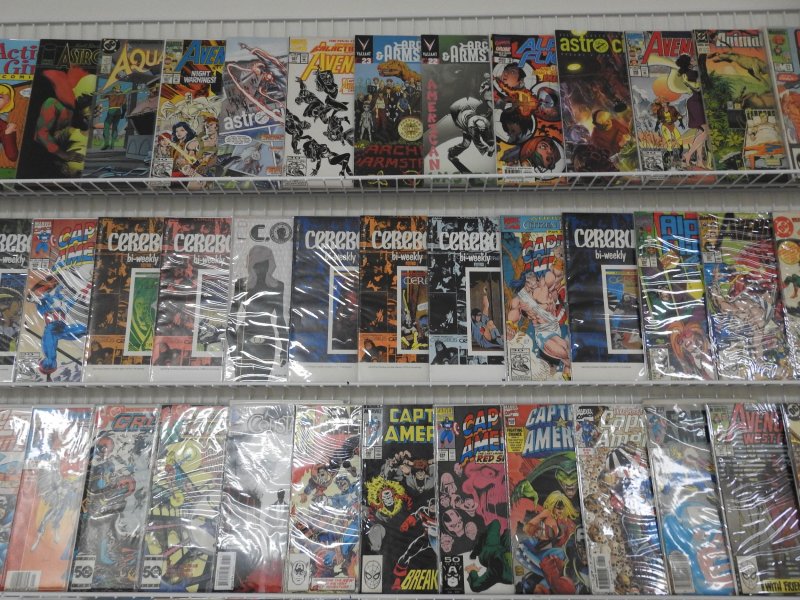 Huge Lot 120 Comics W/ Avengers, Cerebus, AvX, Alpha Flight+ Avg VF- Condition!