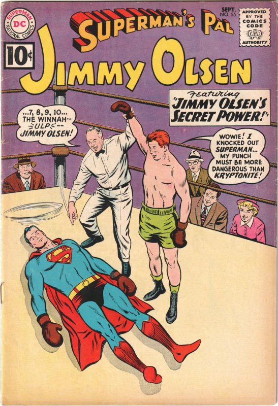 Superman's Pal, Jimmy Olsen #55 (1961) Jimmy Olsen