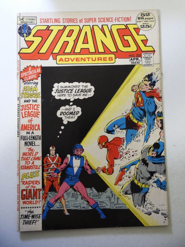 Strange Adventures #235 (1972) VG/FN Condition slight moisture stain bc