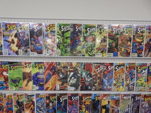 Huge Lot 140 Comics W/ Superman, Young Justice, +More! Avg VF Condition!