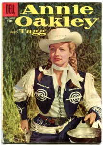 Annie Oakley and Tagg--#10--1957--COMIC BOOK--Dell--VG-