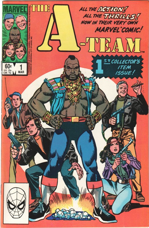 The A-Team #1, 2, 3 (1984) Complete set! I pity the fool who doesn't buy...