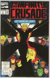Infinity Crusade #1 (1993) - 9.2 NM- *Epiphany/Cardstock Cover*