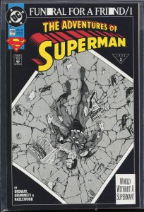 Adventures of Superman #498 (1993) Superman
