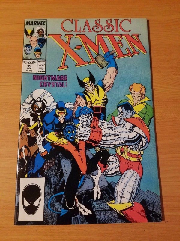 Classic X-Men #15 ~ NEAR MINT NM ~ (1987, Marvel Comics)