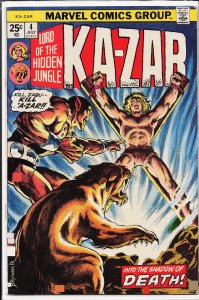 Ka-Zar #4 (1974) Ka-Zar