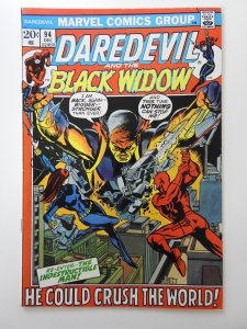 Daredevil #94 (1972) The Man Without Fear! Sharp VF- Condition!