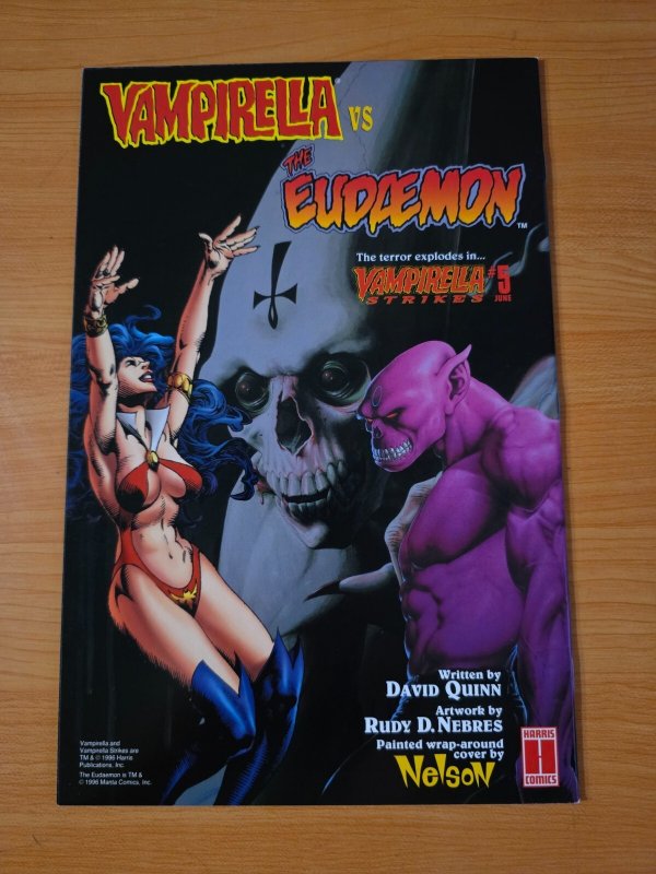 Vampirella Strikes #4 ~ NEAR MINT NM ~ 1996 Harris Comics