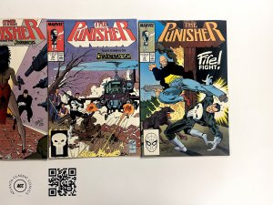 4 The Punisher Marvel Comic Books# 23 24 25 26  Spiderman Defenders 127 JS10