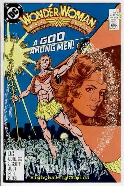 WONDER WOMAN #23, VF+, Perez, God Among Men, Amazon, 1987, more WW in store