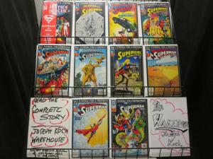 SUPERMAN FUNERAL FOR A FRIEND  10-PART SET classic story arc