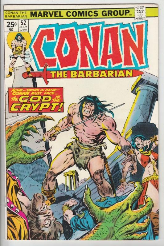 Conan the Barbarian #52 (Jul-75) VF High-Grade Conan the Barbarian