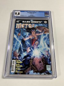 Dark Nights Metal 5 Cgc 9.8 Variant Tony Daniel Knights Batman Who Laughs