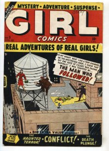 Girl Comics #5 1950-Atlas-Horror story-RARE CANADIAN ED-Lingerie panels