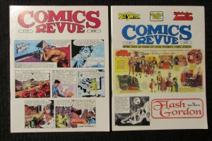 2000 COMICS REVUE Magazine #173 #174 FN-/FN LOT of 2 Sky Masters / Flash Gordon