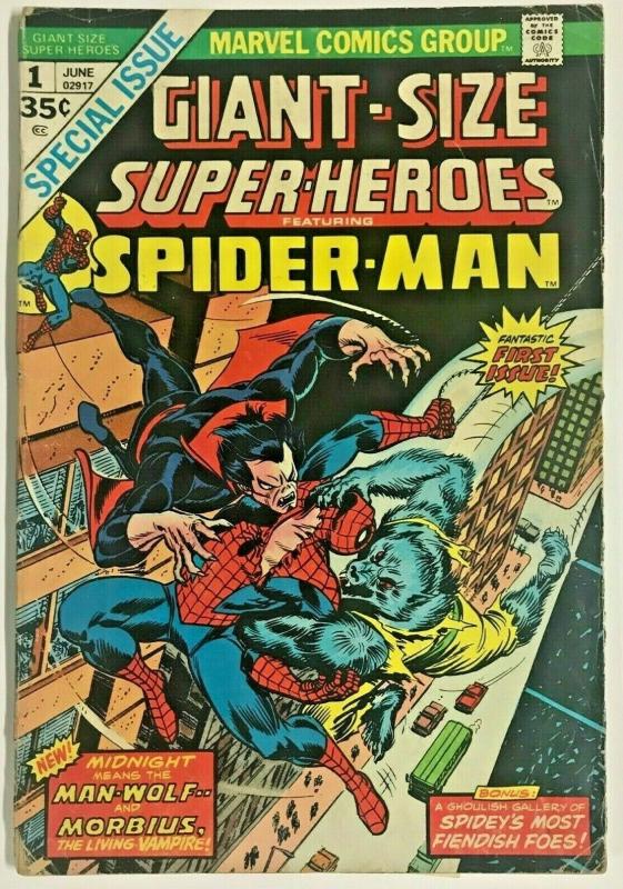 GIANT-SIZE SUPER-HEROES#1 VG 1974 MARVEL BRONZE AGE COMICS