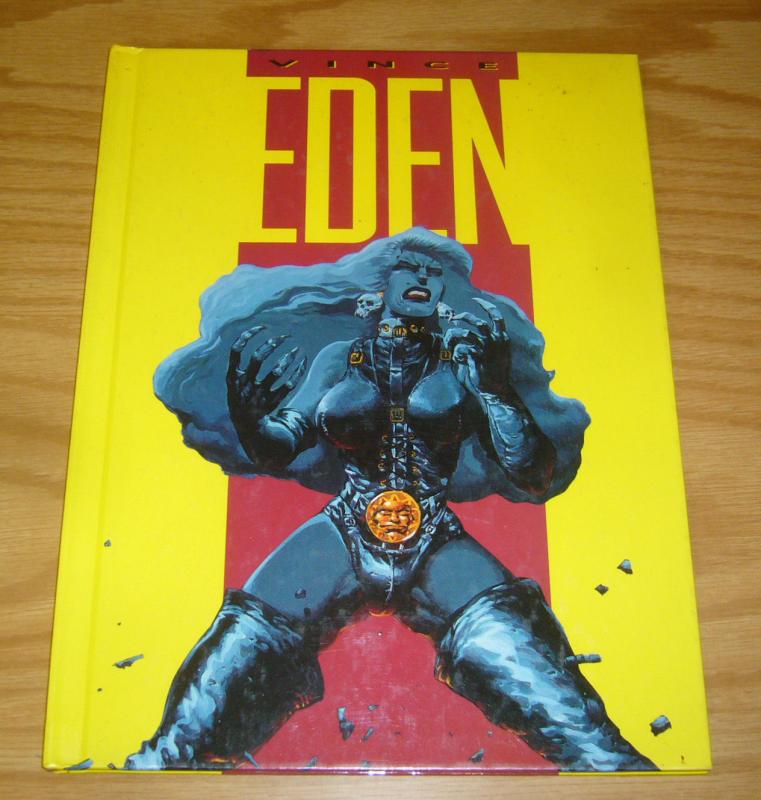 Eden by Vince HC VF/NM heavy metal kitchen sink 1992 hardcover