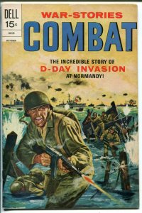 Combat #37 1972-Dell-Sam Glanzman art-WWII-D-Day invasion-VF