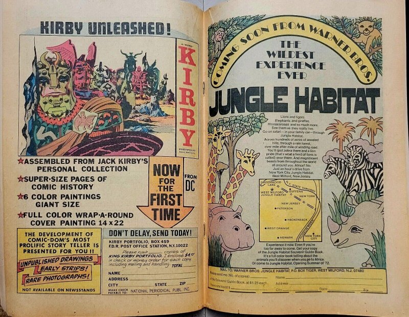 TARZAN #209, 211 (DC 1972) Last GIANT! Burroughs JOE KUBERT Covers + HAL FOSTER