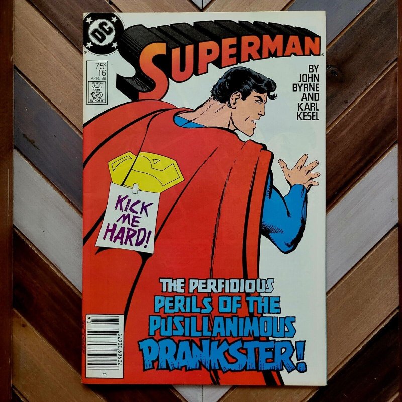 SUPERMAN #15-18 (DC 1988) HIGH GRADE Set of 4, SUPERGIRL! NEWSSTAND, John Byrne