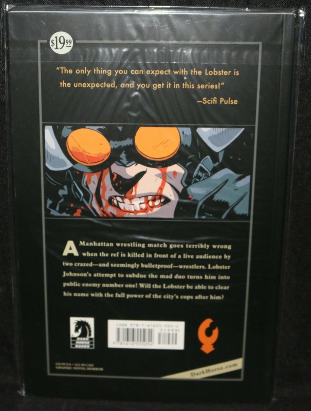 Lobster Johnson #4 - Get the Lobster TPB 1st Print (NM) 2015 Signed Mike Mignola