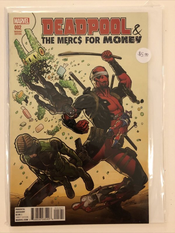 Deadpool and the Mercs for Money  Variants #1-5 (Marvel, 2016)