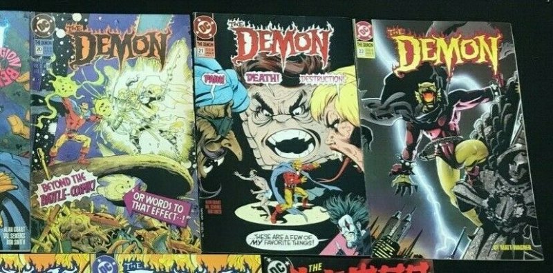 THE DEMON 11PC LOT (FN/VF) DRIVEN OUT!! 1991-2004