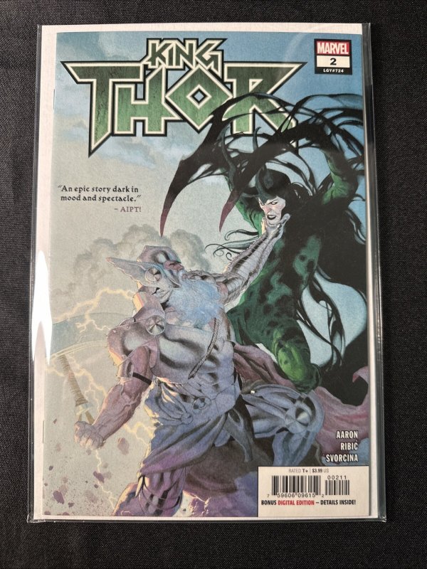 King Thor Set #1 2 4 Lot Gorr Esad Ribic 2019 Marvel Comics