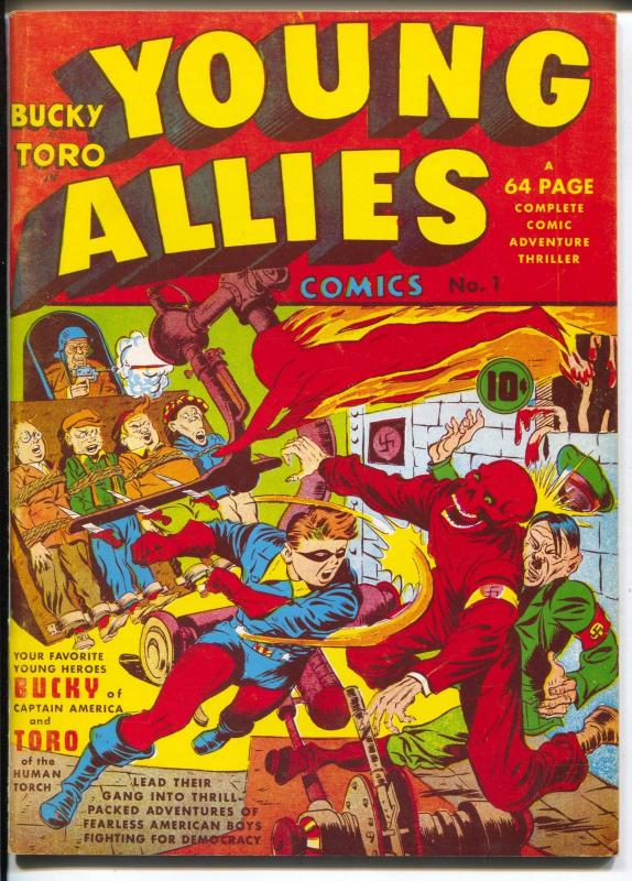 Flashback #8 1970's-Reprints Young Allies #8 from 1941-VF/NM