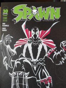 Spawn #330 Original Cover Sketch by Jordi Tarragona – Signed Image Comics Art
