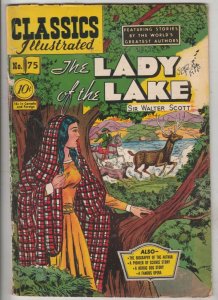 Classics Illustrated #75 (Oct-50) FN+ Mid-High-Grade 