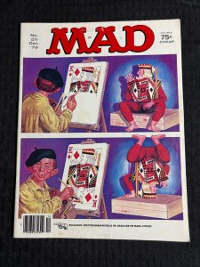 1979 MAD Magazine #211 FN 6.0 Alfred E Neuman / China Syndrome / Chips Parody
