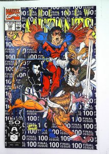 New Mutants (1983 series)  #100, NM (Actual scan)