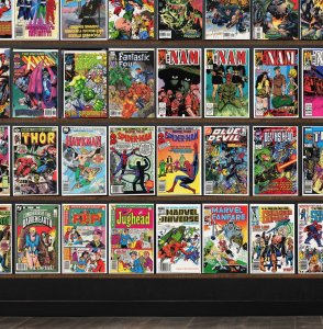 Huge Lot 150+ Comics with The Thing, Marvel Tales, Millennium, Thor & More!
