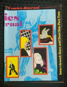 1983 COMICS JOURNAL Magazine #83 FN+ 6.5 Dave & Deni Sim Interview Part 2