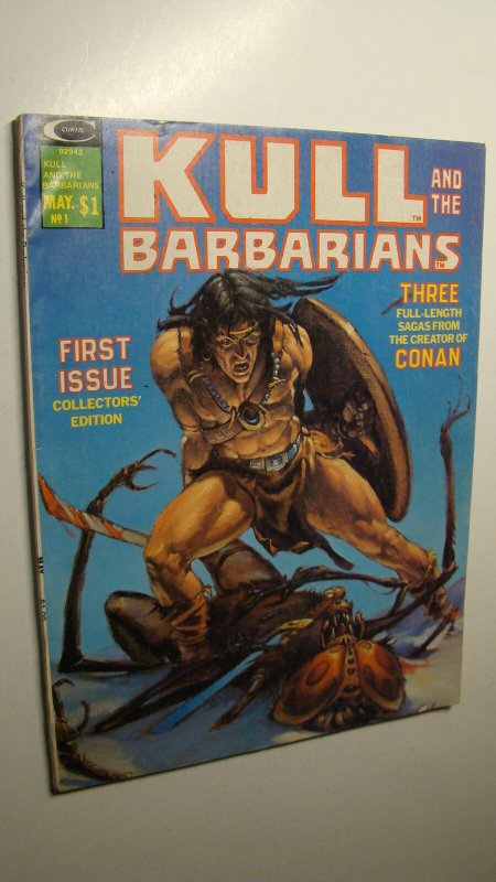 KULL AND THE BARBARIANS 1 CONAN *SOLID* ROBERT E. HOWARD NEIL ADAMS ART