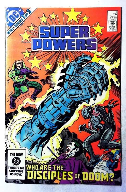 Super Powers #1 (1984) DC Comics 1st Series Joker Lex Luther Darkseid 1st Print