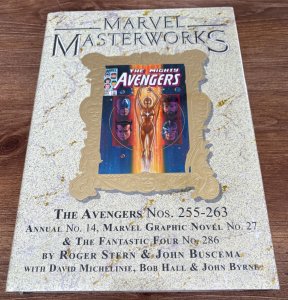 Marvel Masterworks Vol # 379 Avengers 255-263 Limited 528 Sealed Copy 3 J422