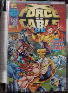 X-FORCE AND CABLE  SPECIAL # 1  1996  MARVEL DISNEY