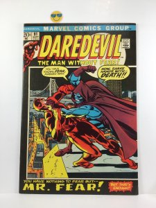 Daredevil #91 (1972)VFN- RARE hi- grade black picture frame:1st app 3rd Mr. fear