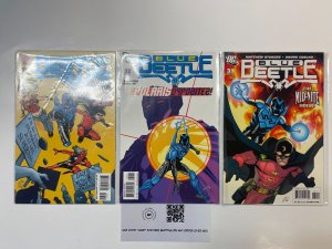 3 Blue Beetle DC Comic Books #31 32 33 Batman Superman Flash Booster Gold 4 J200
