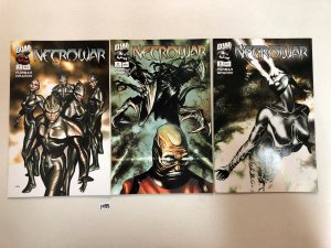 Necrowar (2003) #1 2 3 1-3 (VF/NM) Complete Set digital art by Roi Granola