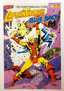 Captain Thunder and Blue Bolt #6 (March 1988, Hero) 6.5 FN+