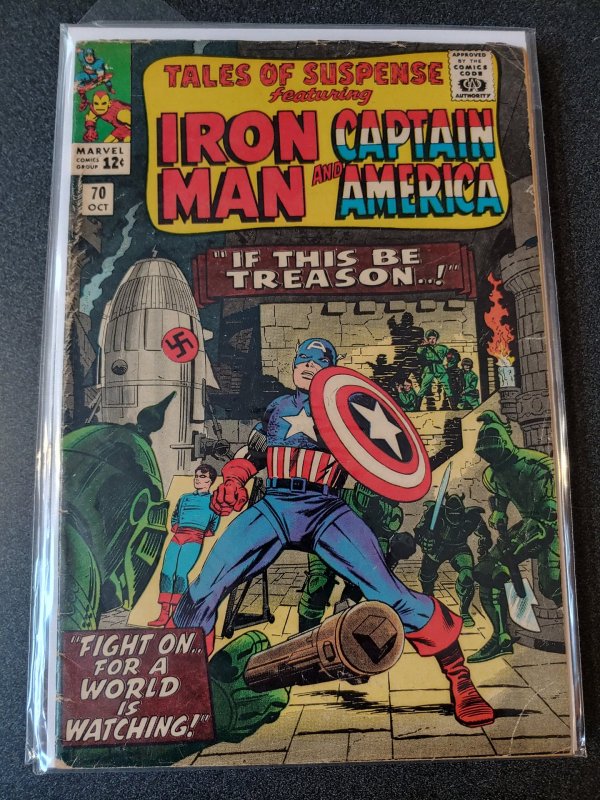 ​Tales of Suspense #70 Titanium Man VG+/F-